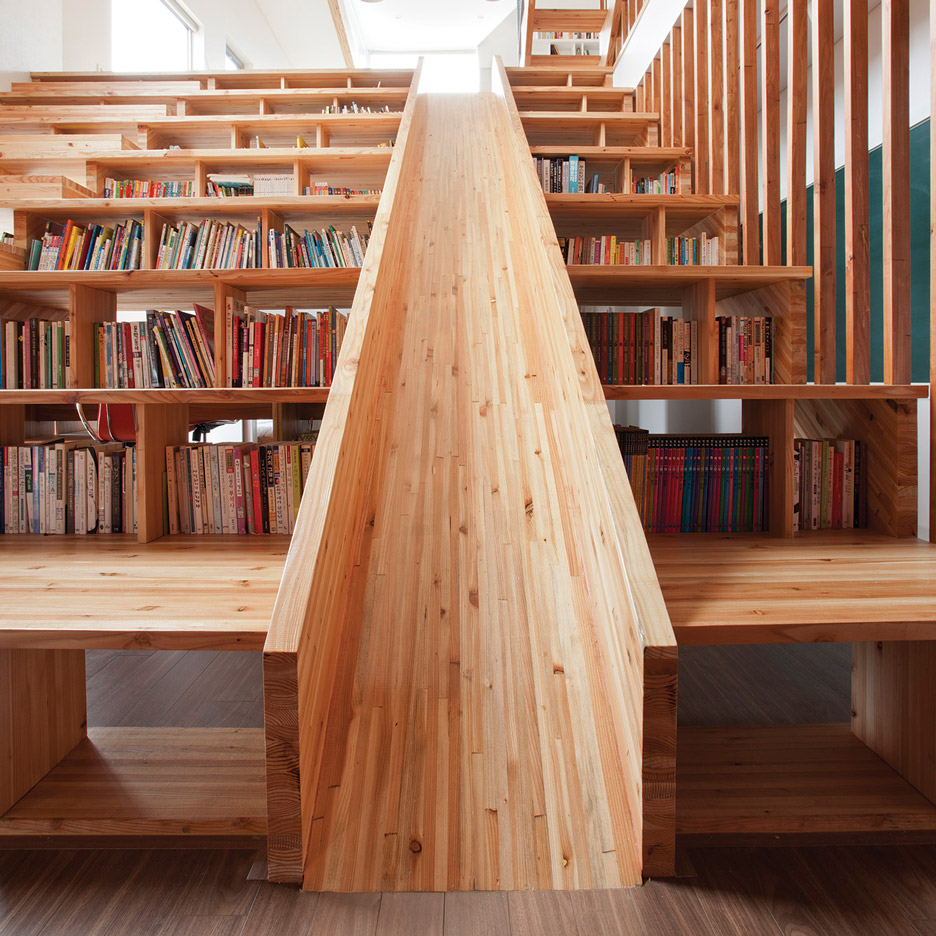 10 slides from Dezeen's Pinterest boards that offer a slippery alternative to stairs-10