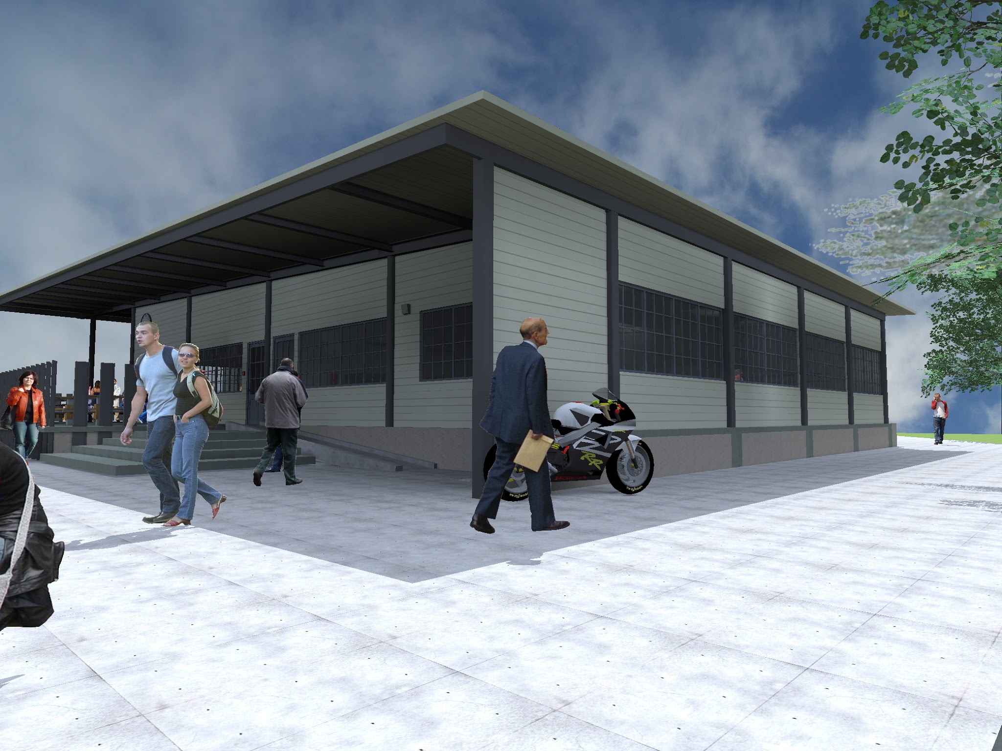 2 个实验室+小吃咖啡馆改造项目丨HUMBERTO TURRUBIARTES ROBLES-52