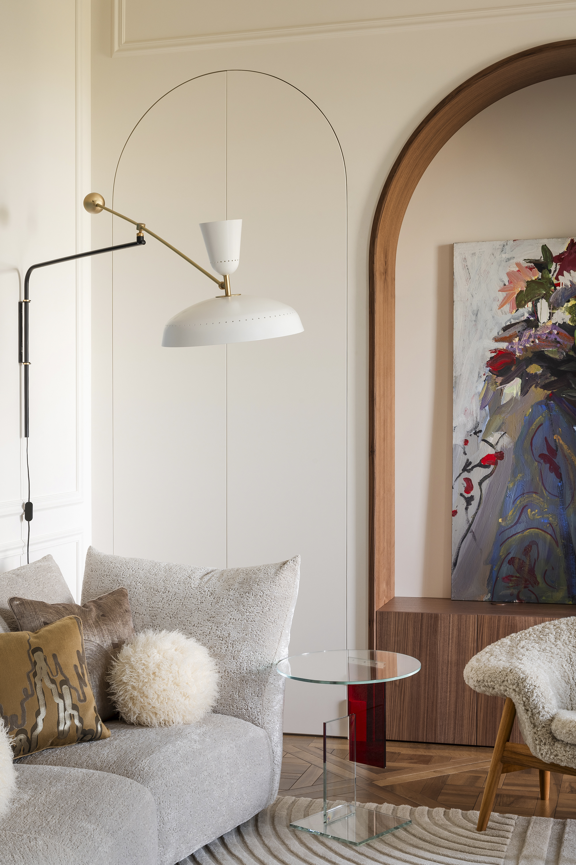 美好时代、装饰艺术、中世纪现代主义与粗野主义公寓丨乌克兰丨Yana Molodykh-18