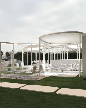 OUTDOOR Area | i-SUITE HOTEL | Simone Micheli Architectural Hero