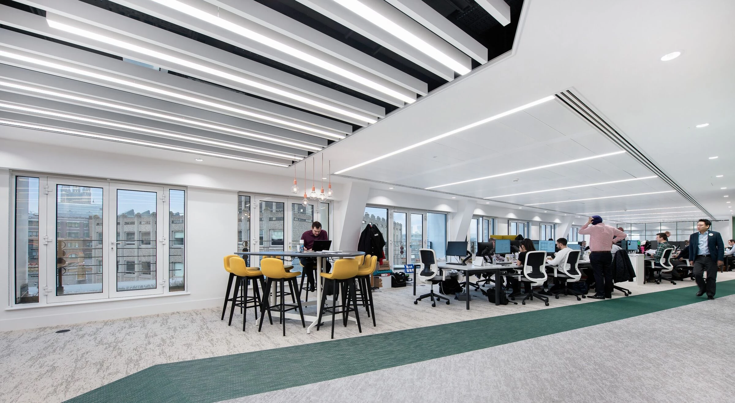 伦敦 EcoWorld 总部，灵动空间激发团队协作-15