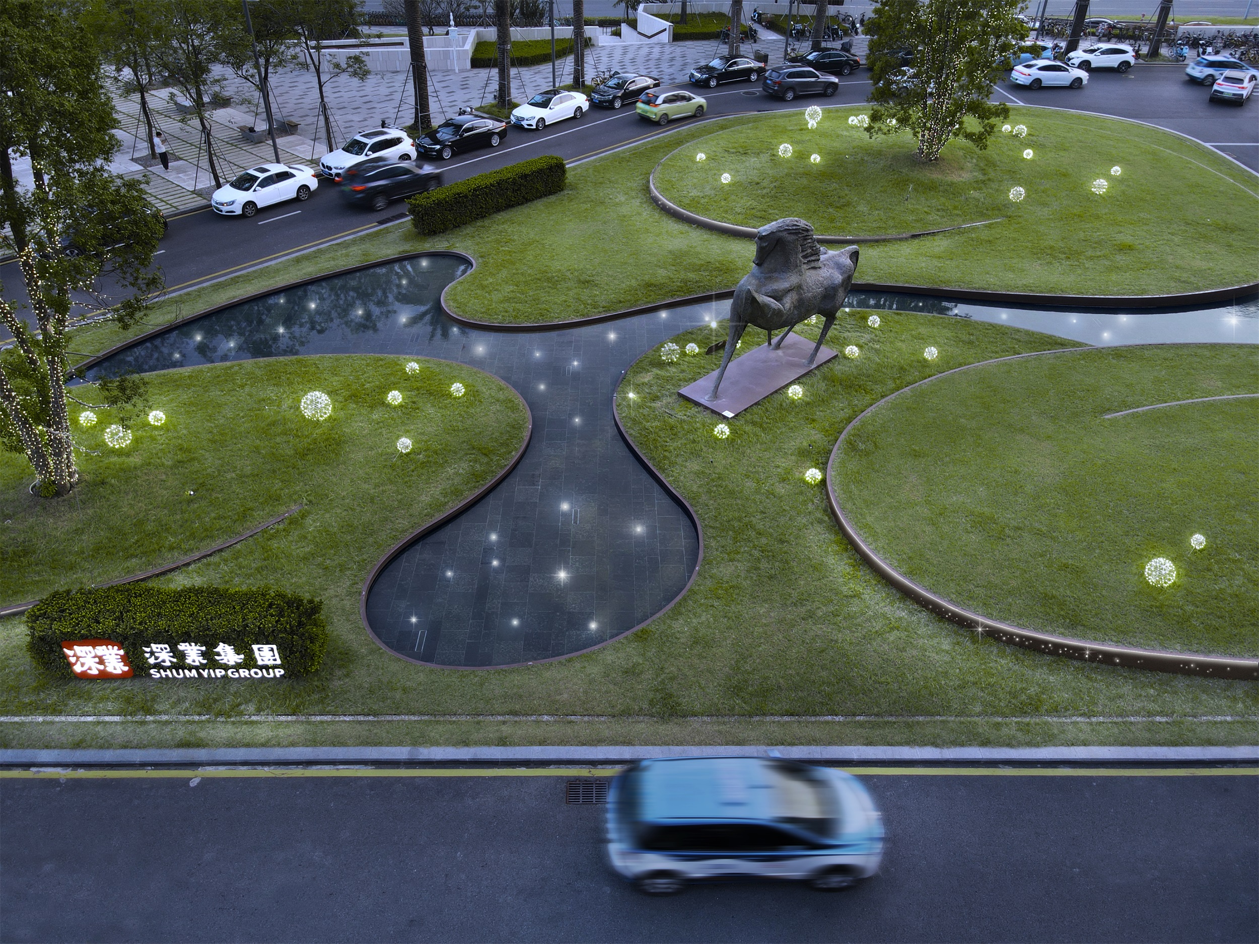 深业上城南广场景观工程-53