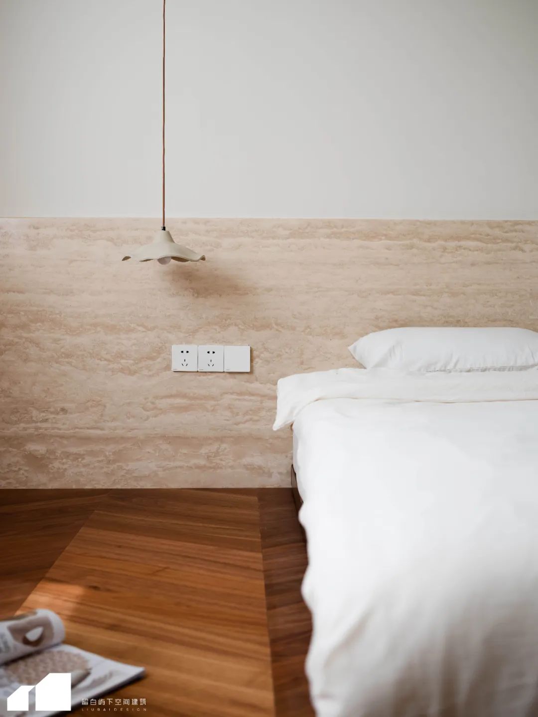 奶油风私宅设计丨留白屿下空间建筑-45