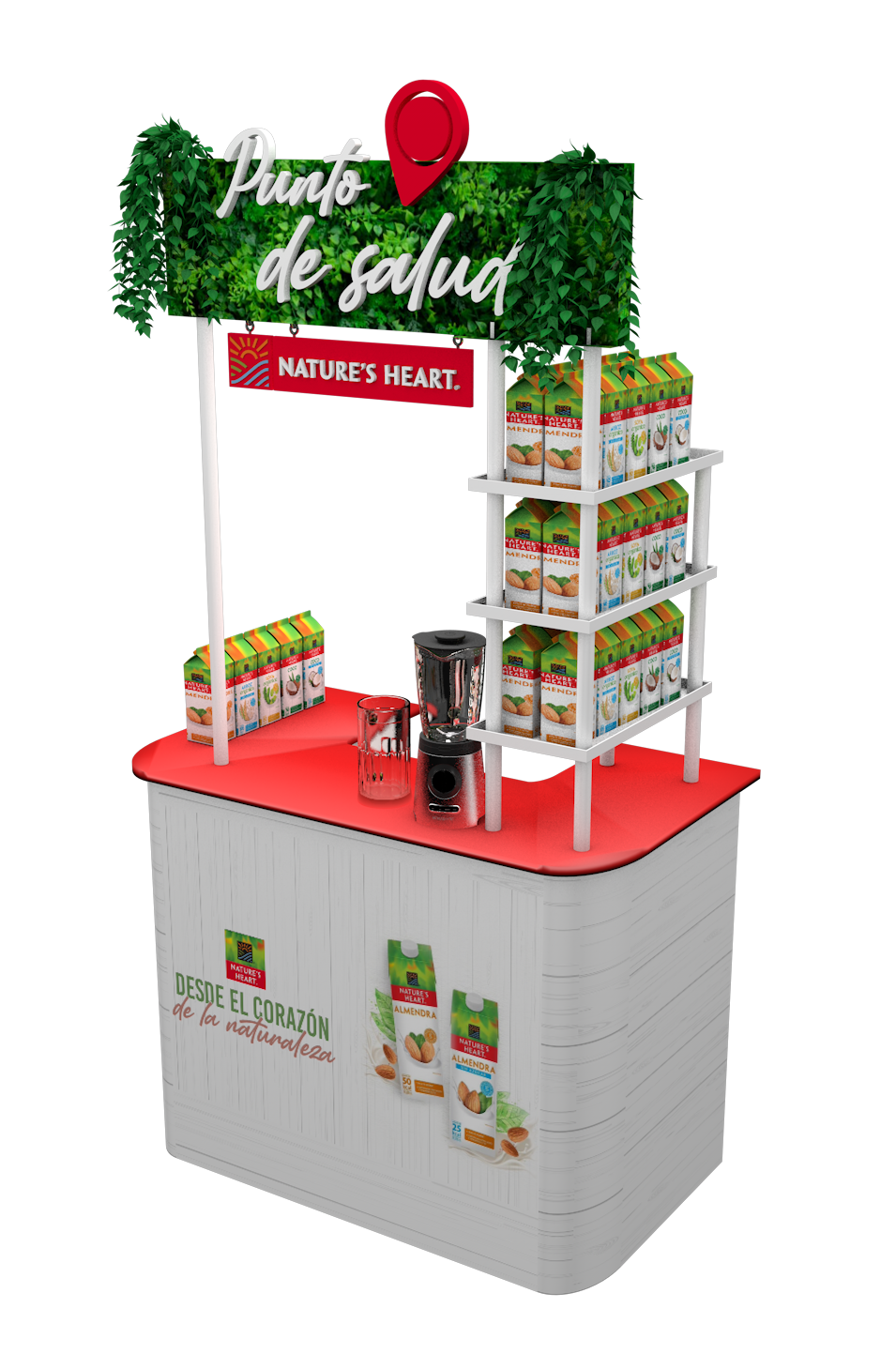 Nature's Heart - Stand para degustación-1