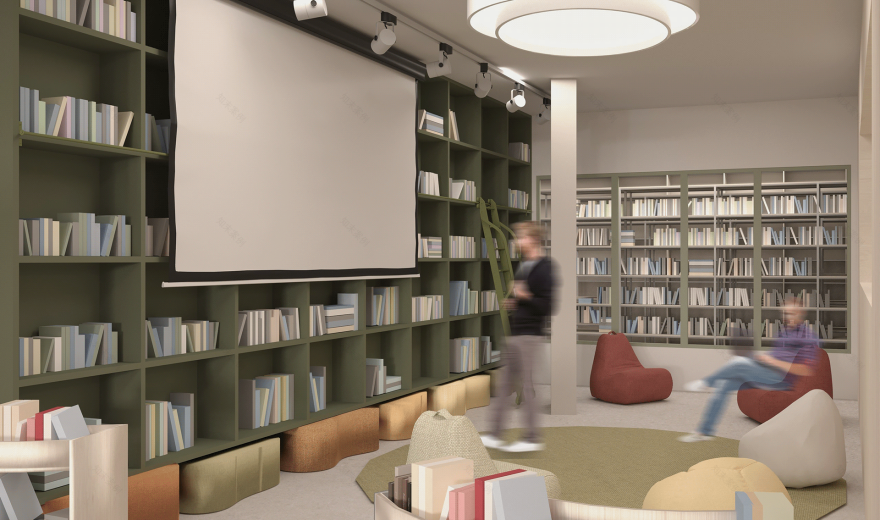 你所在社区的图书馆丨UkraineKyiv-18