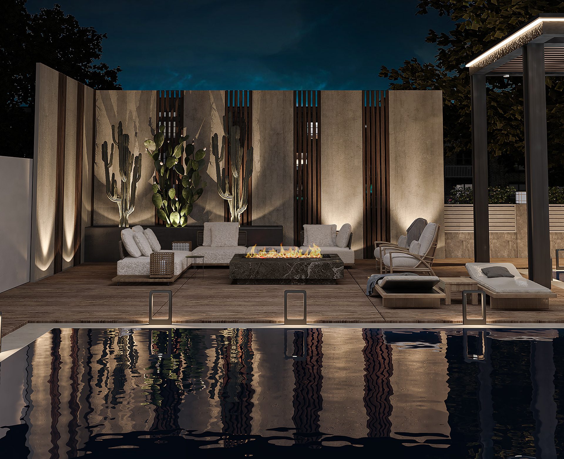 私人住宅外部和景观设计丨埃及-12