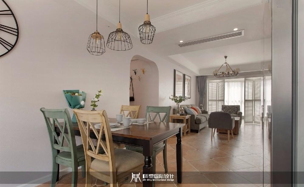 
105m²三居室，美式乡村风 -6