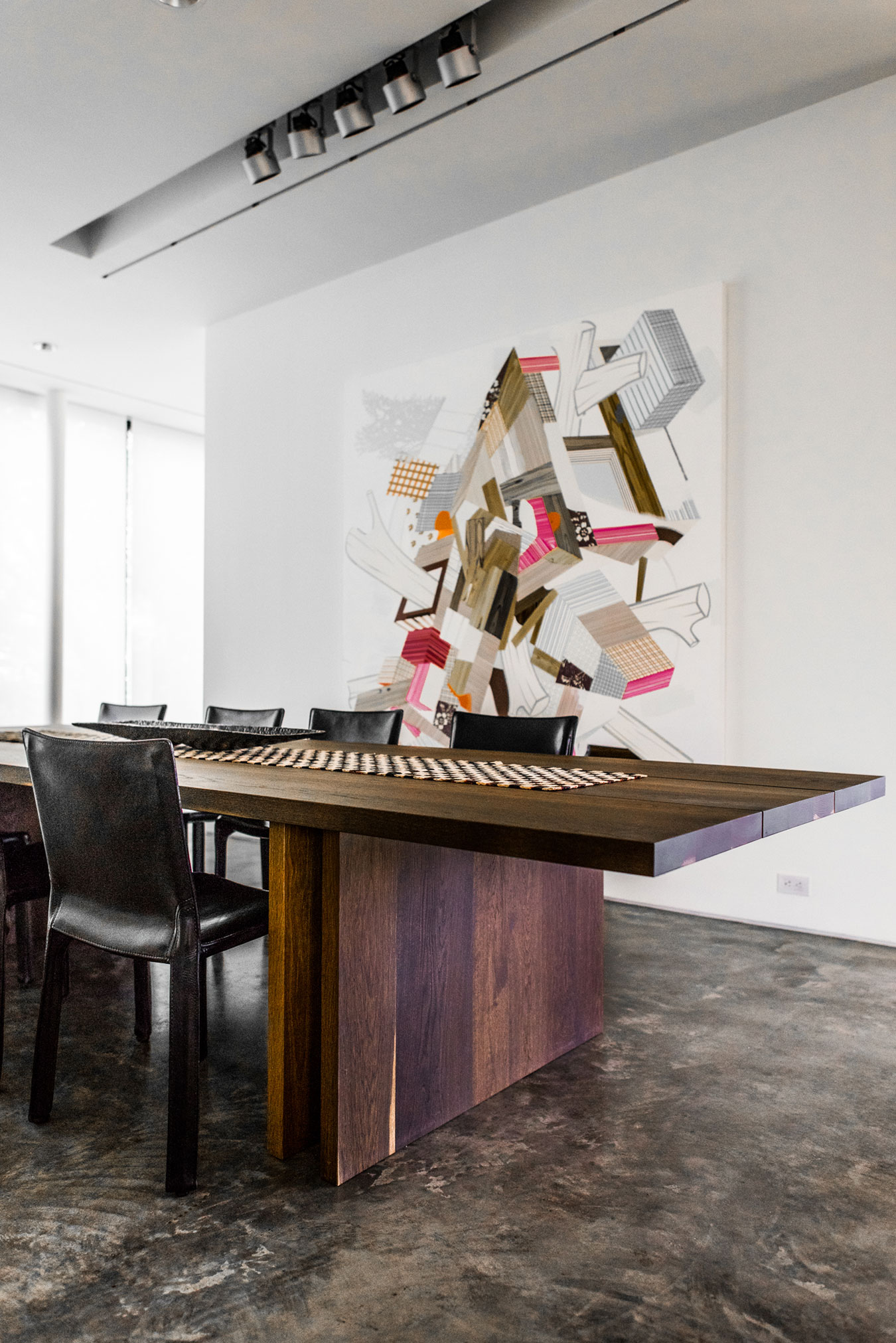 德州现代住宅的玻璃墙艺术-16