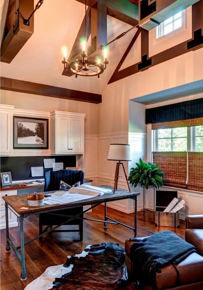 美式当代风格住宅外立面及室内设计项目丨Farinelli Construcción-35