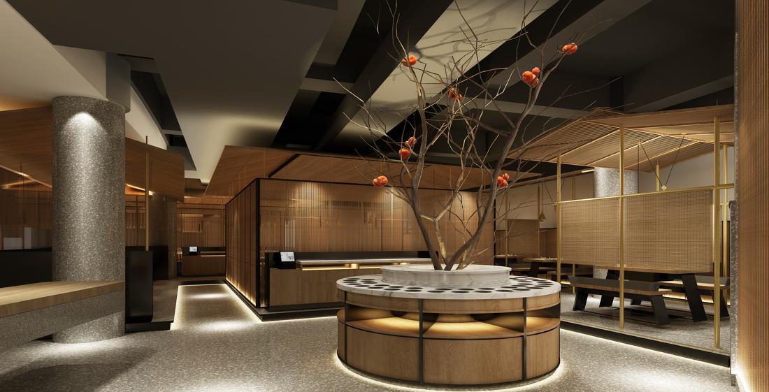 学街秀兰麻辣烫室内设计-2