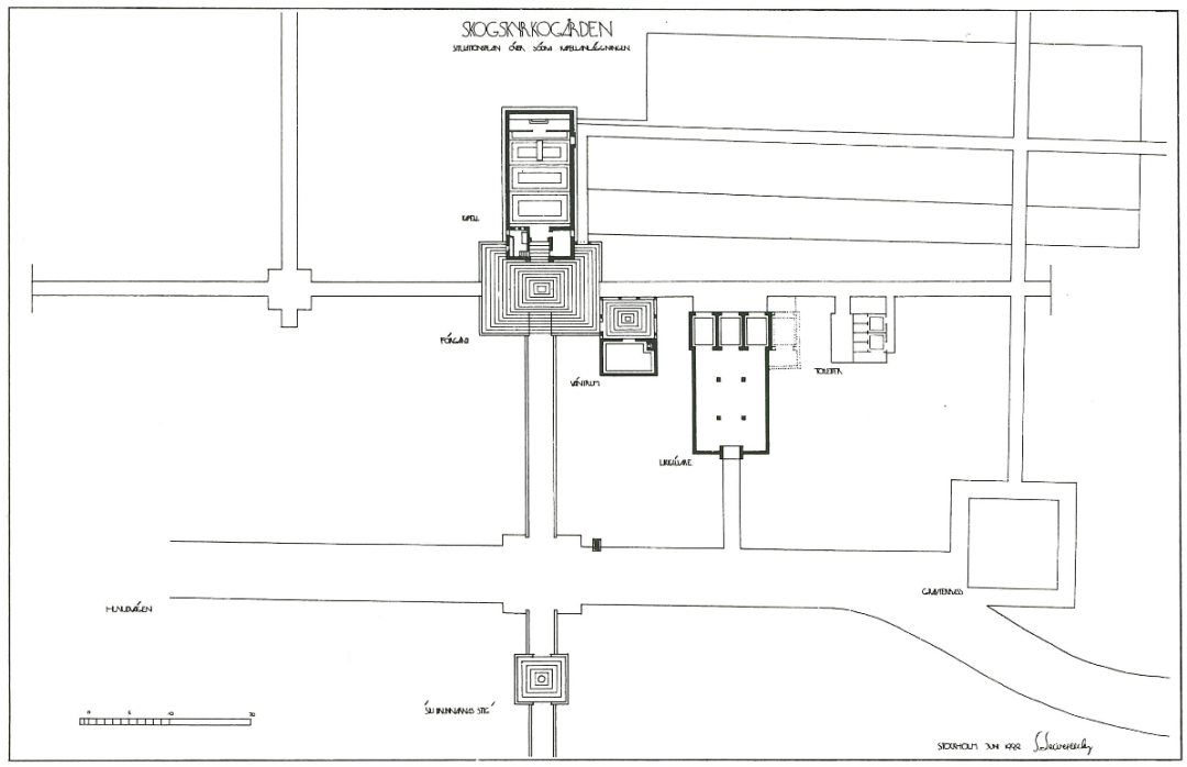 Forsbacka墓地及礼拜堂丨瑞典斯德哥尔摩丨Lewerentz和Stubelius-29