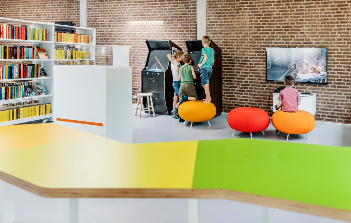 丹麦比隆儿童图书馆 | 创意学习环境激发探索欲望-19