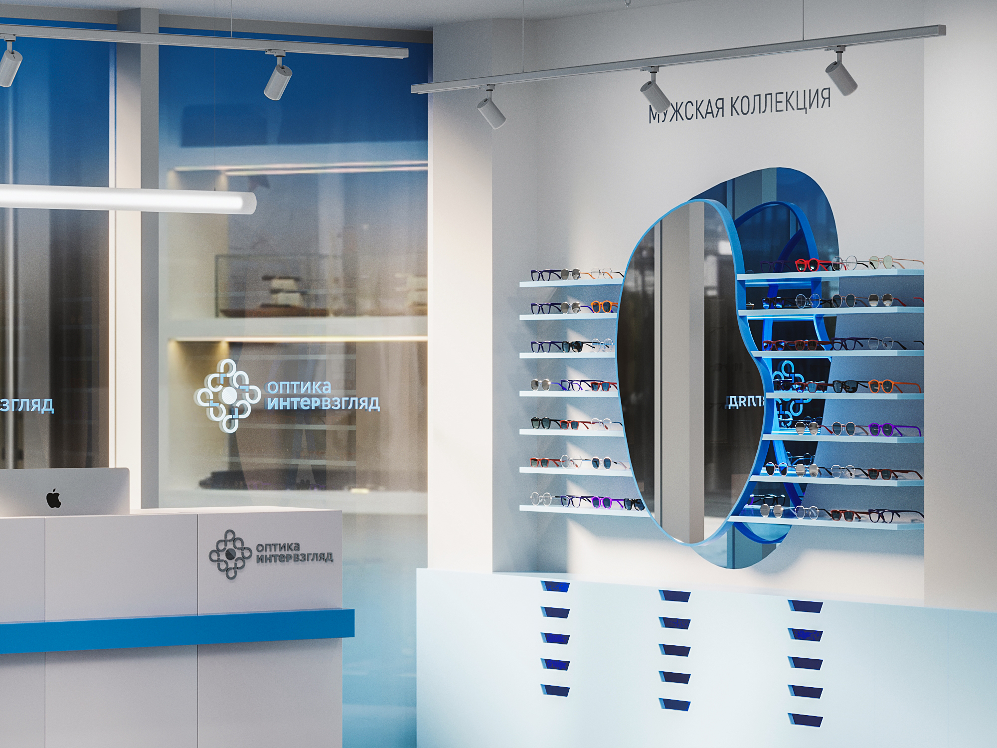 Interoptica 眼镜店室内设计丨俄罗斯鄂木斯克-9