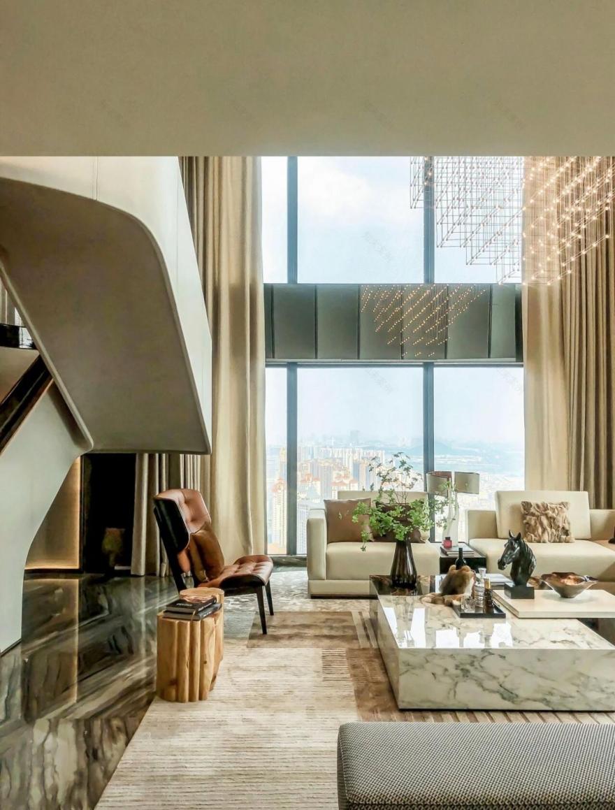 佛山建投恒福壹号325㎡样板房丨中国佛山丨朗格设计-11