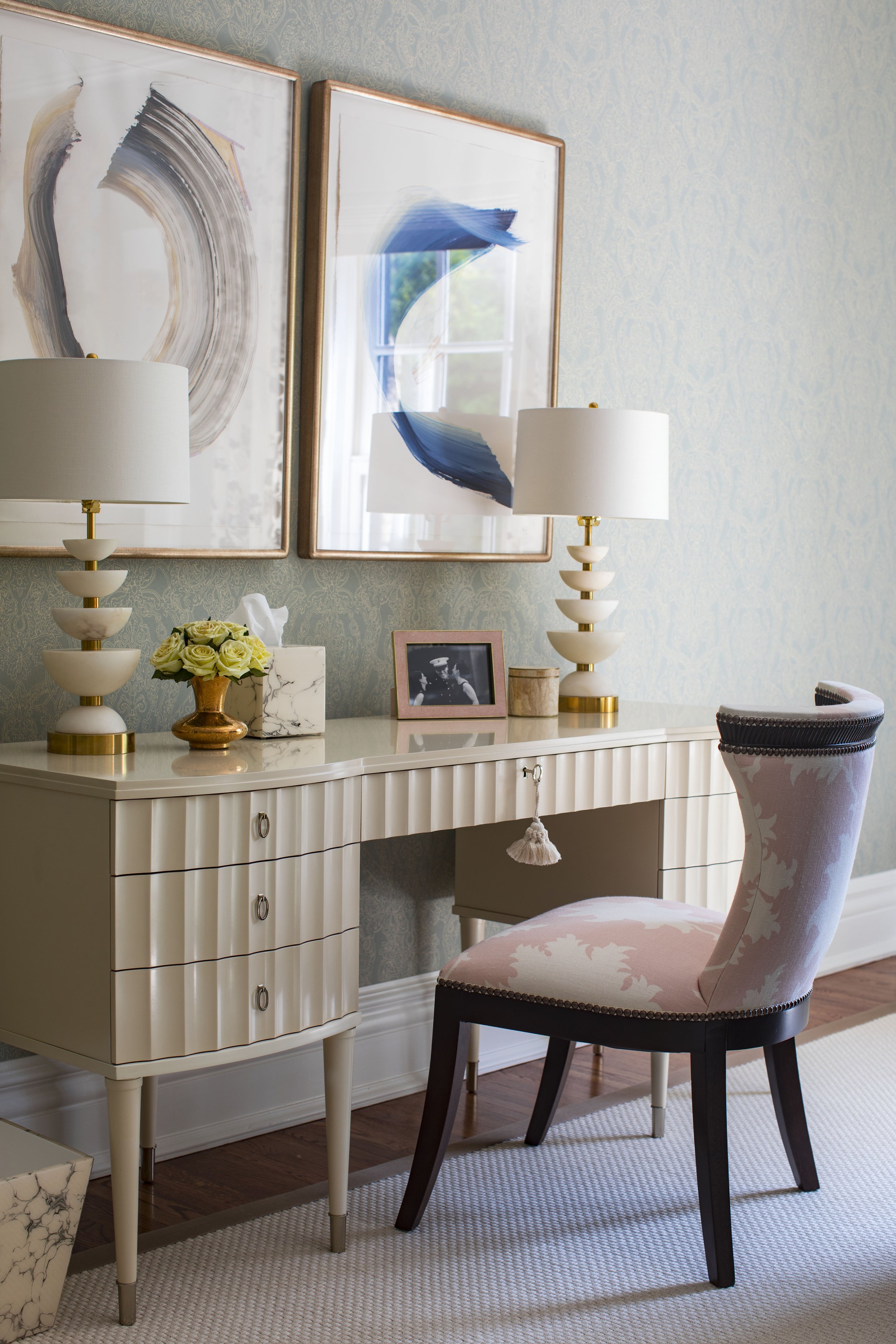 格林威治乔治王时代风格建筑（注：Greenwich是格林威治；Georgian常见指乔治王时代风格的建筑、艺术风格等，这里结合通常搭配逻辑，较合理推测为格林威治的乔治王时代风格建筑，但因缺乏更多语境，该翻译供参考） 丨Kathleen Walsh Interiors（KWI）-70