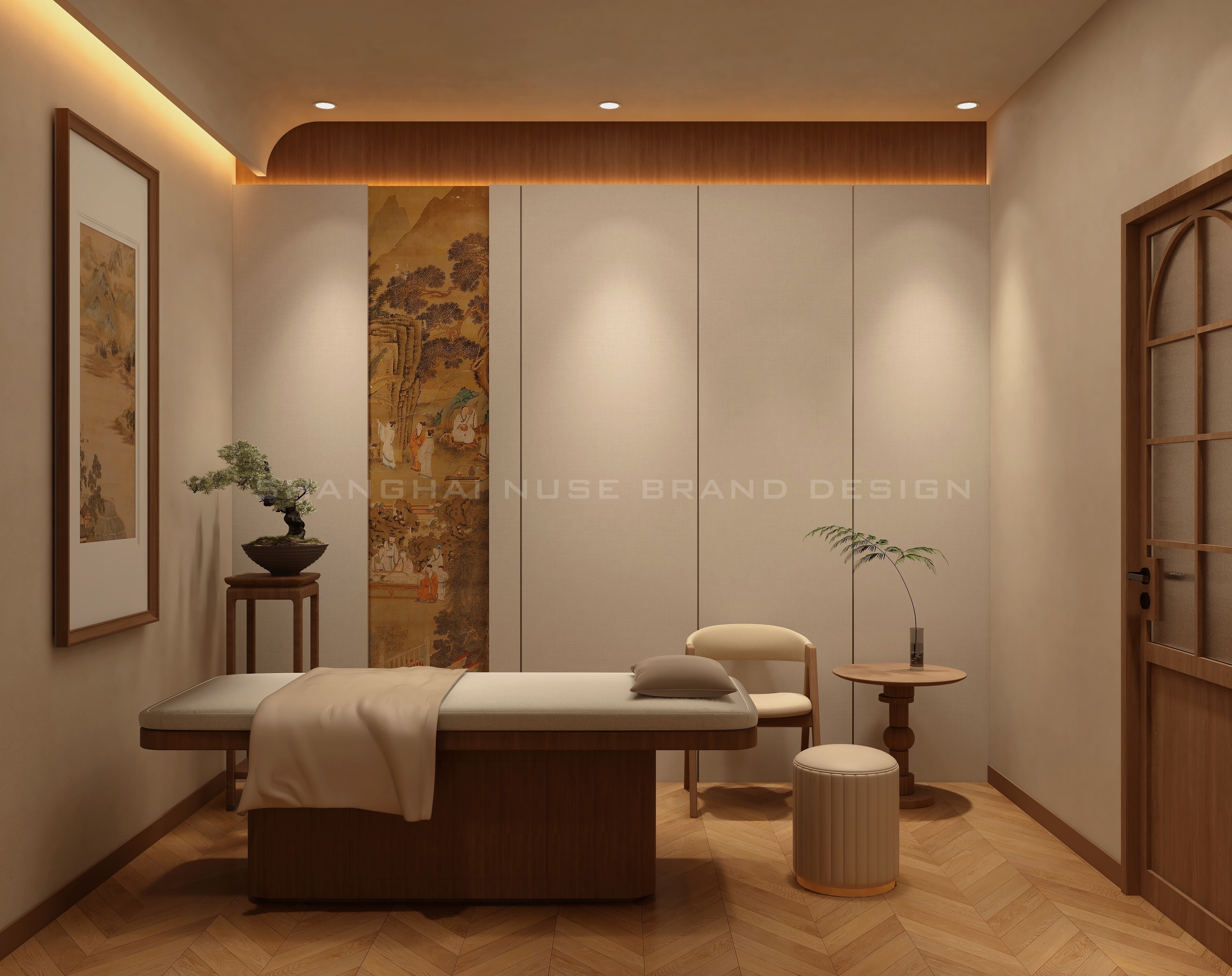 新中式风格产康空间设计丨木村空间设计有限公司-26