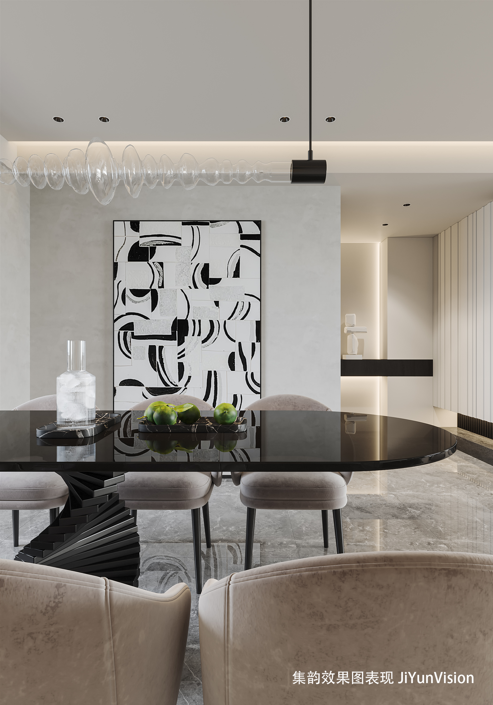 两套家装效果图表现-5