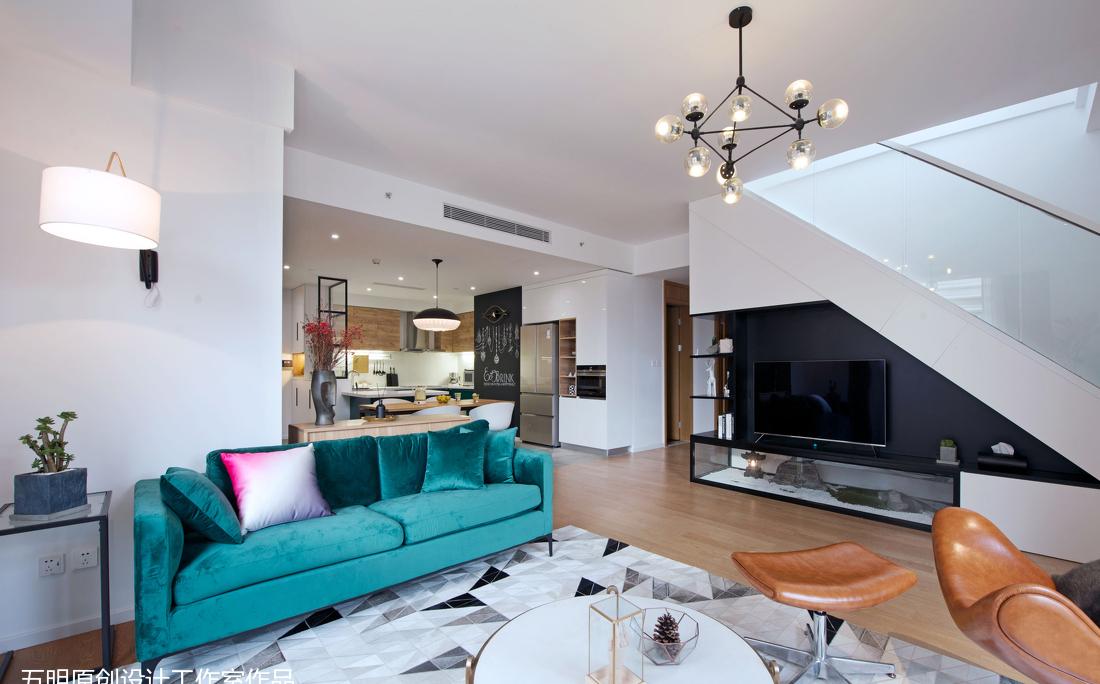 春晖园北欧风别墅,绿色元素打造舒适空间-4