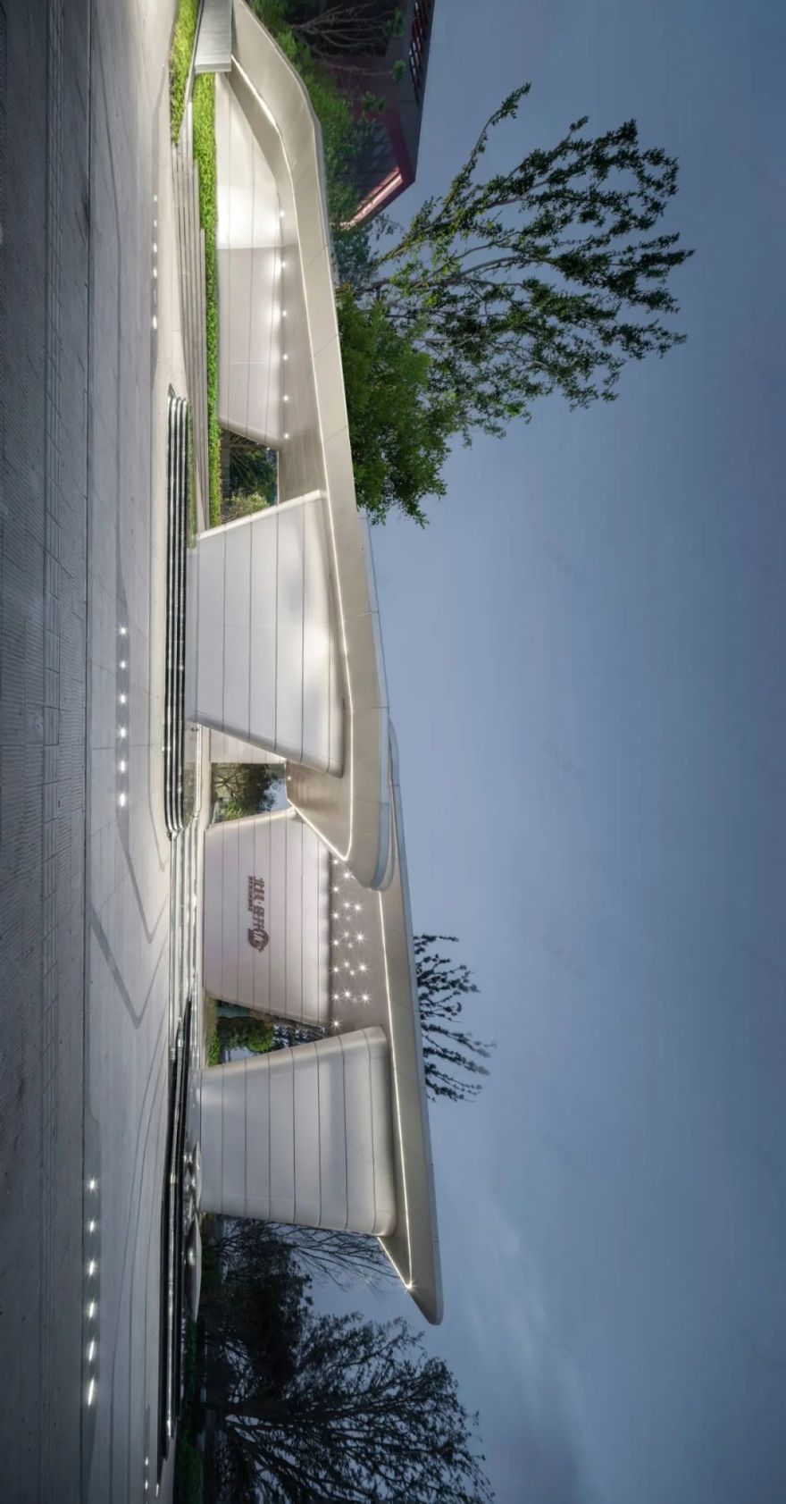 月华倾泻,山水画卷——北辰·经开优++ 的景观设计魅力-10