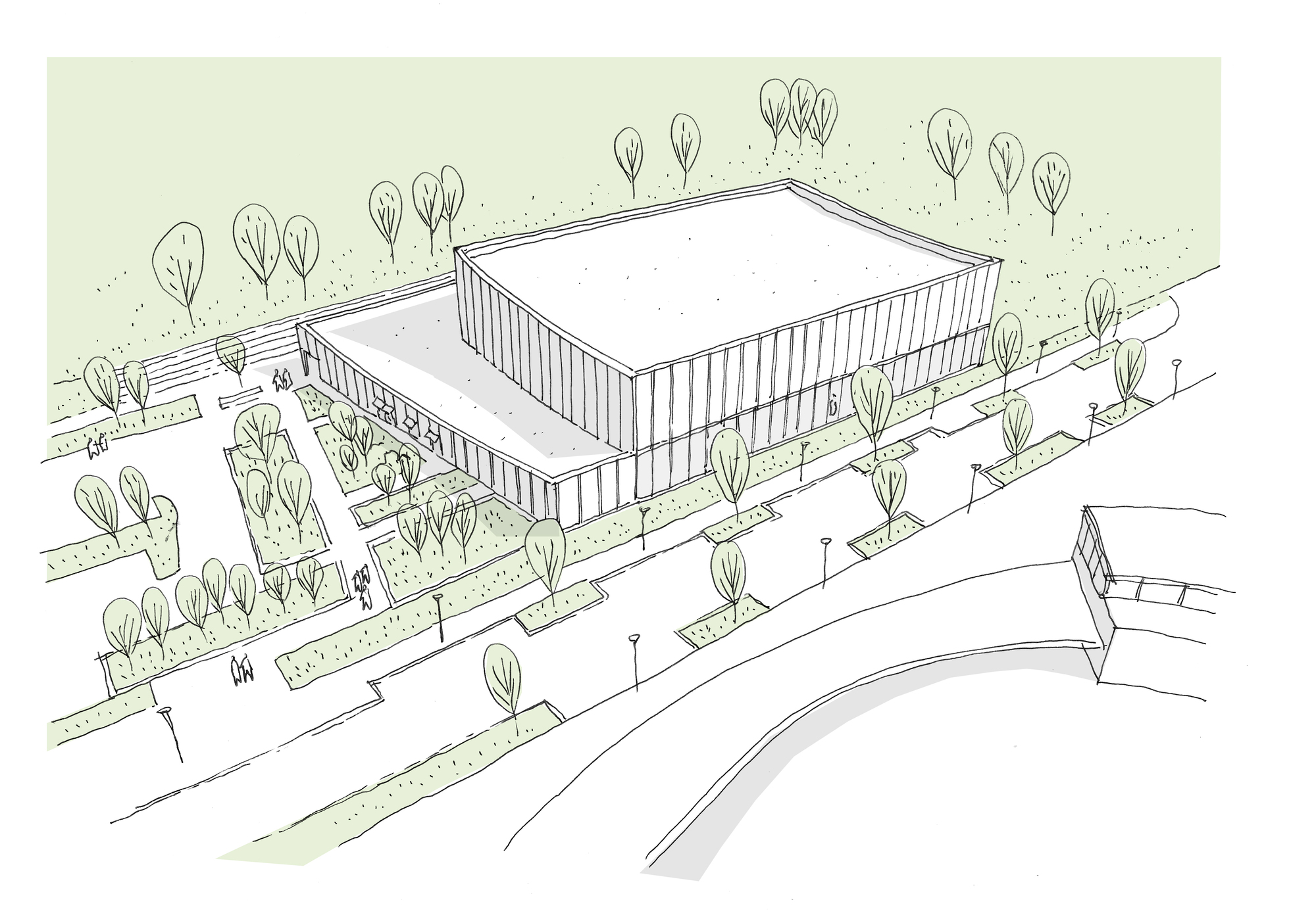 Gymnase Marie Marvingt au Plessis-Bouchard / Ateliers O-S architectes-36