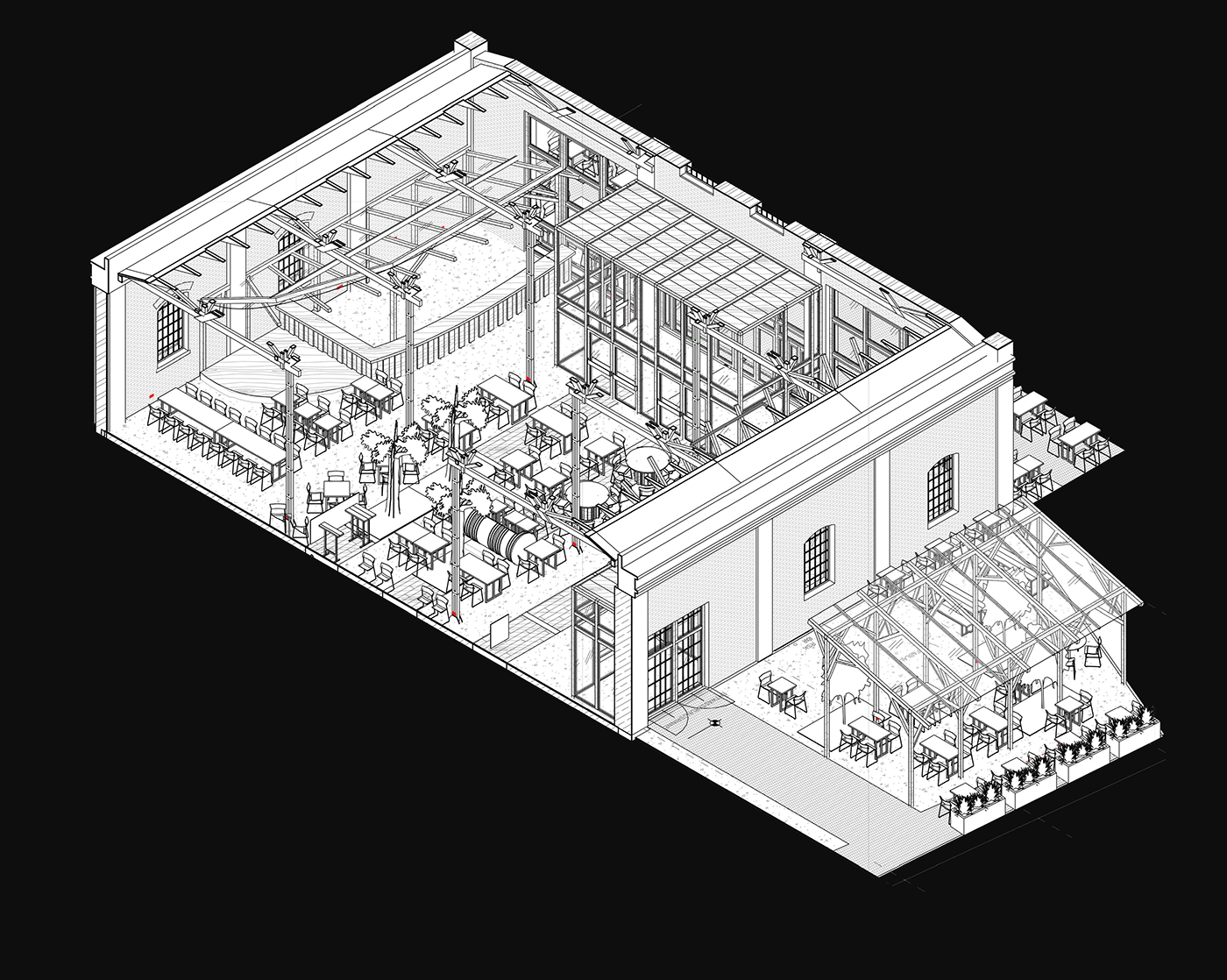玻璃花园餐厅丨奥地利维也纳丨BOOM project-38