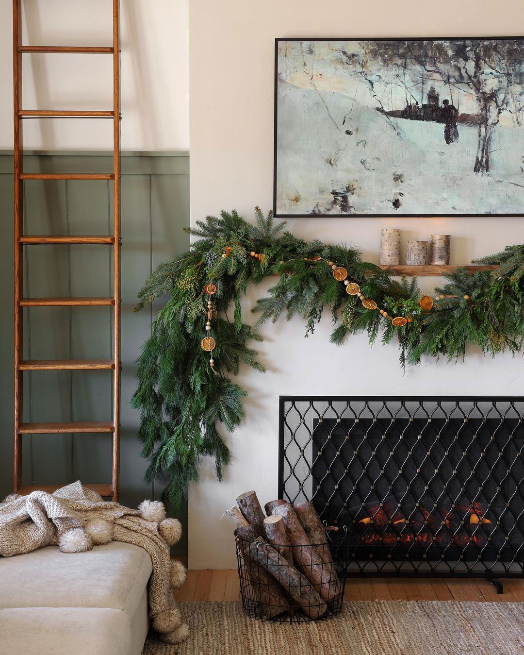 美式风情圣诞小屋 | 140 年历史的威斯康星州农场住宅-12