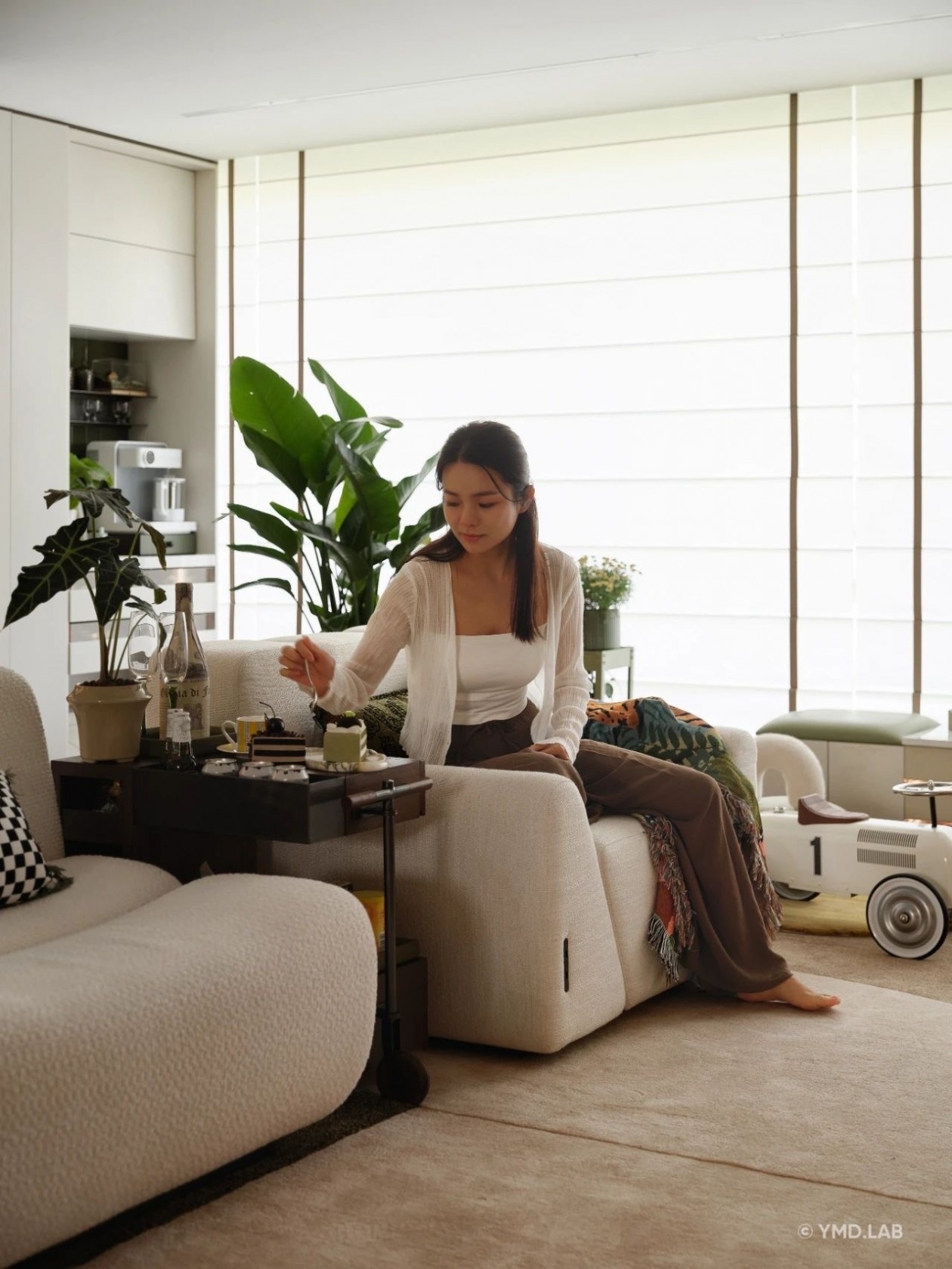 东莞华润旗峰润府92㎡《这房子会光合作用》| 上海岳蒙设计-2