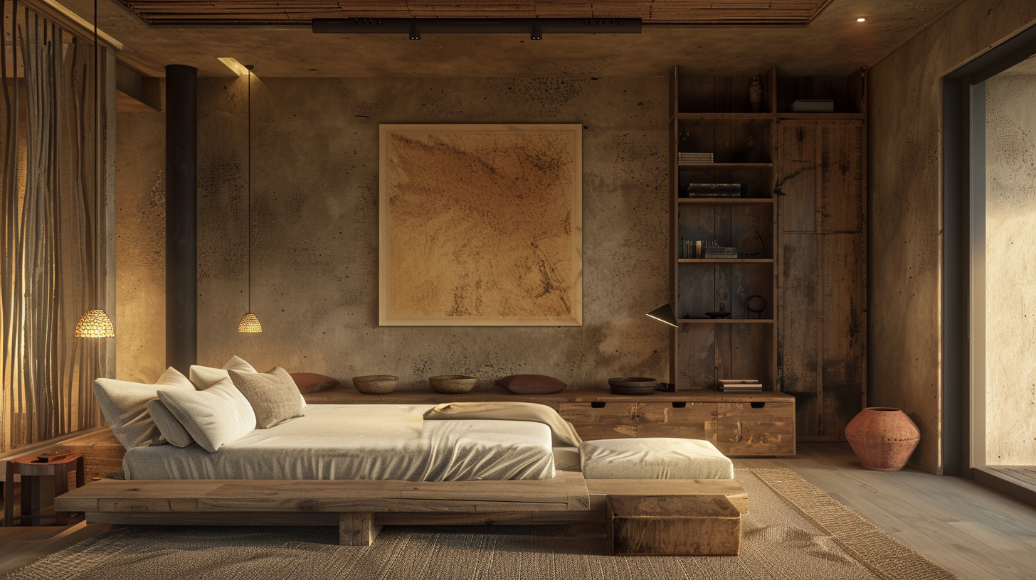 侘寂（Wabi-sabi ）风格的室内设计-32