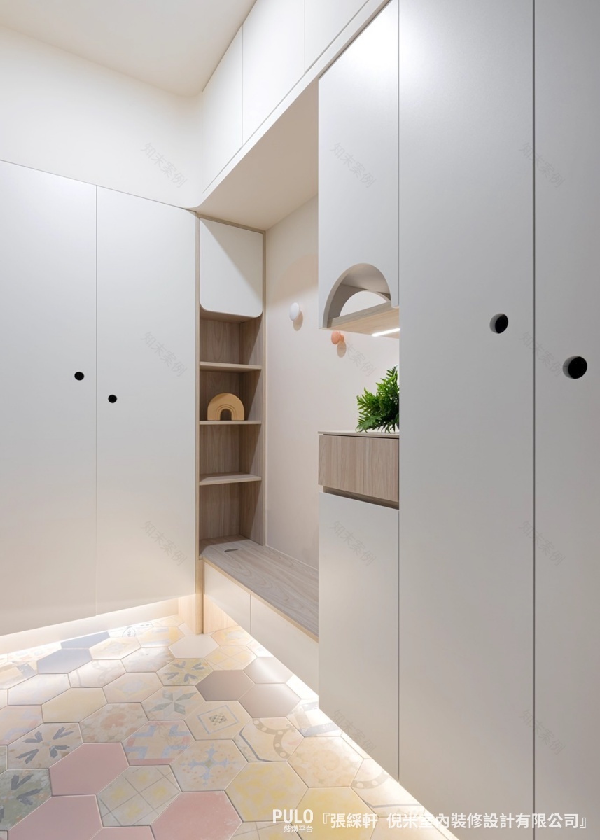 台中17坪小坪数北欧风亲子居家装潢丨中国台中丨倪米室内装修设计有限公司-16