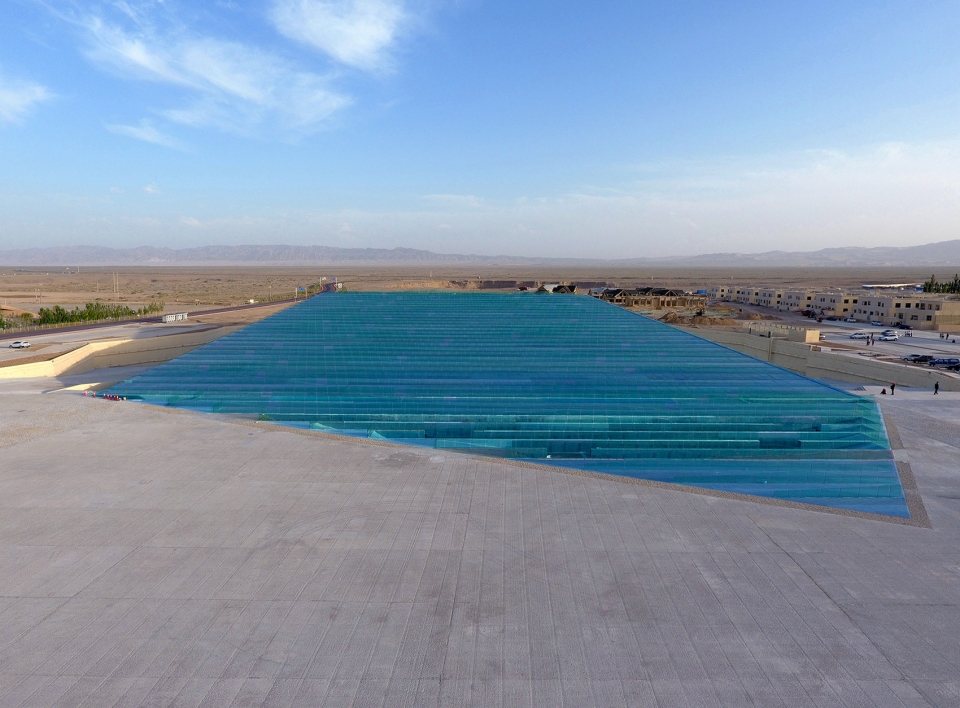 沙漠中的蓝色奇迹——又见敦煌剧场-12