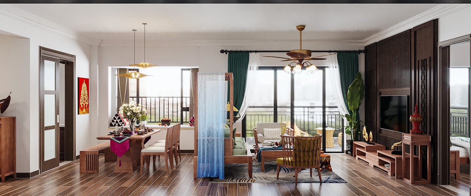 十里银滩·维港湾130平H户型（4房2厅）-0