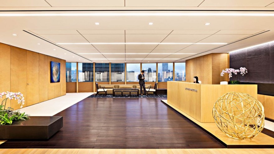 香港 Latham & Watkins 办公室 - 现代奢华与传统中国元素的完美融合-1