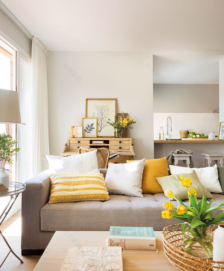 巴塞罗那郊区阳光公寓-2