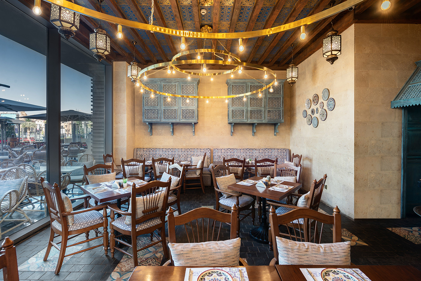 埃及 Teta's 西餐厅丨埃及开罗丨Collaborative Architects-14