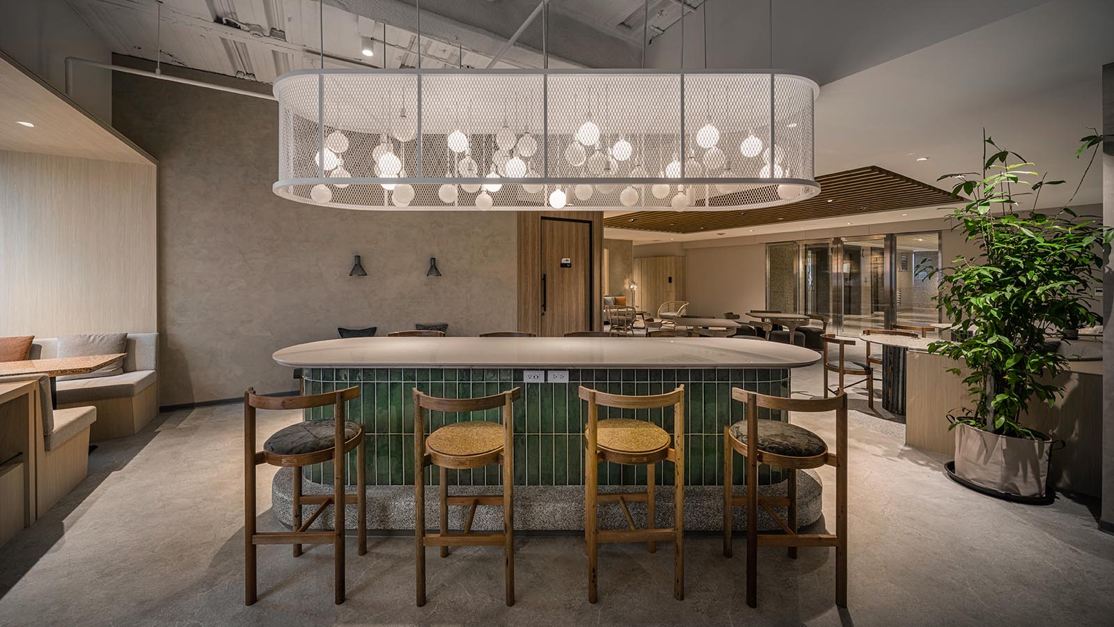 【辦公室室內設計】環保建材也能很優美『遠雄建設辦公室』| 開物設計-7