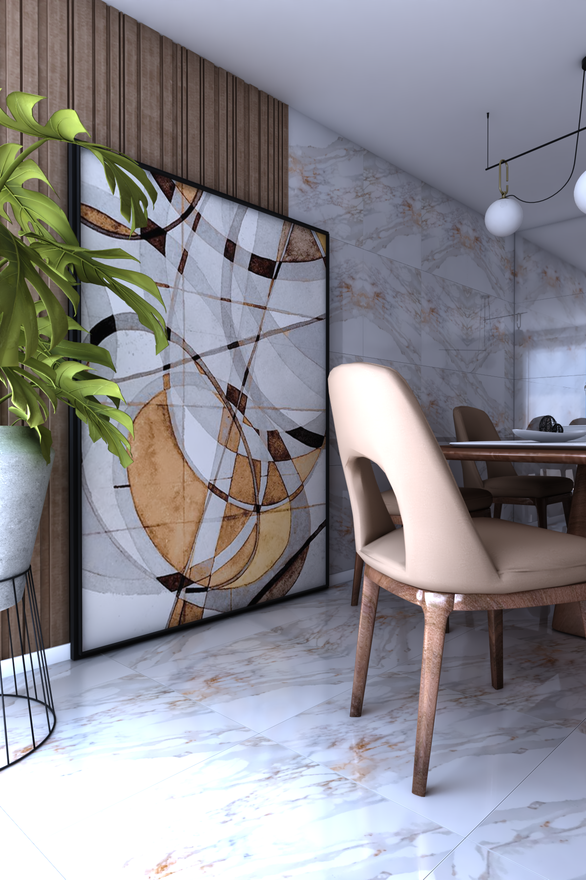 DINING SPACE - INTERIOR DESIGN-6