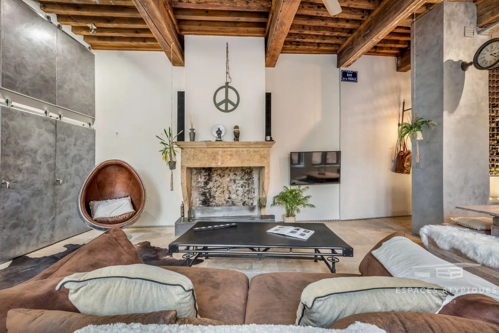 工业风改造 | 98 平米典型里昂公寓的重生-5