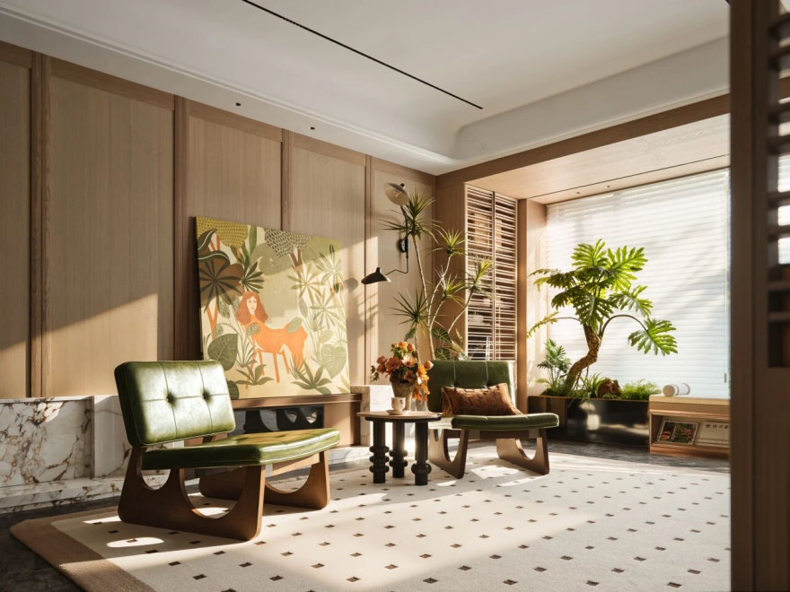 湖北107m²福星惠誉铂雅府丨中国武汉丨深圳共向设计(室内),深圳共向美学(软装)-3