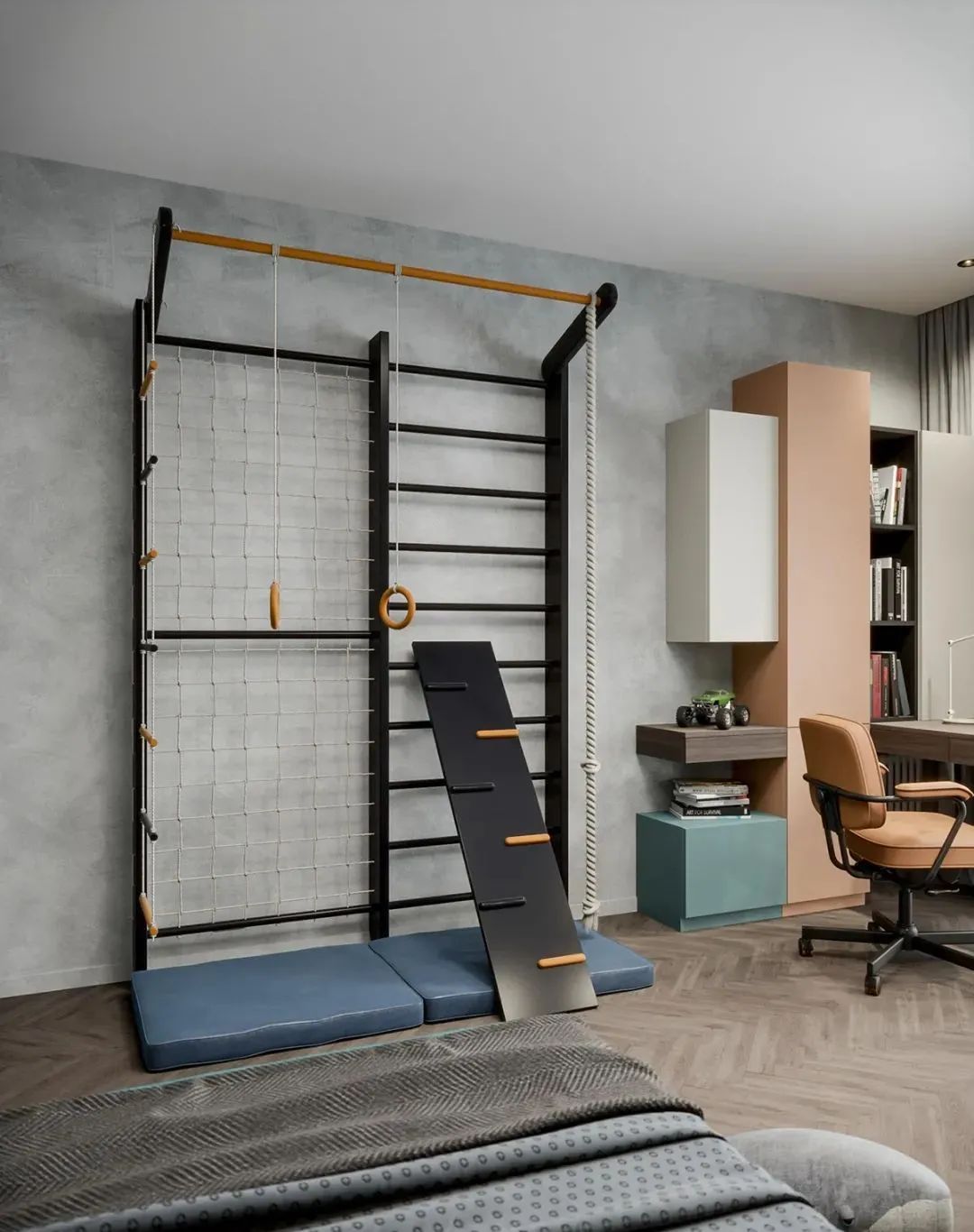 320㎡轻奢双层别墅设计丨Lev Prodaction-43