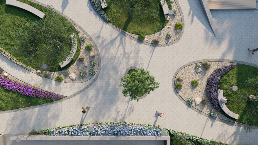 社区花园景观设计-2