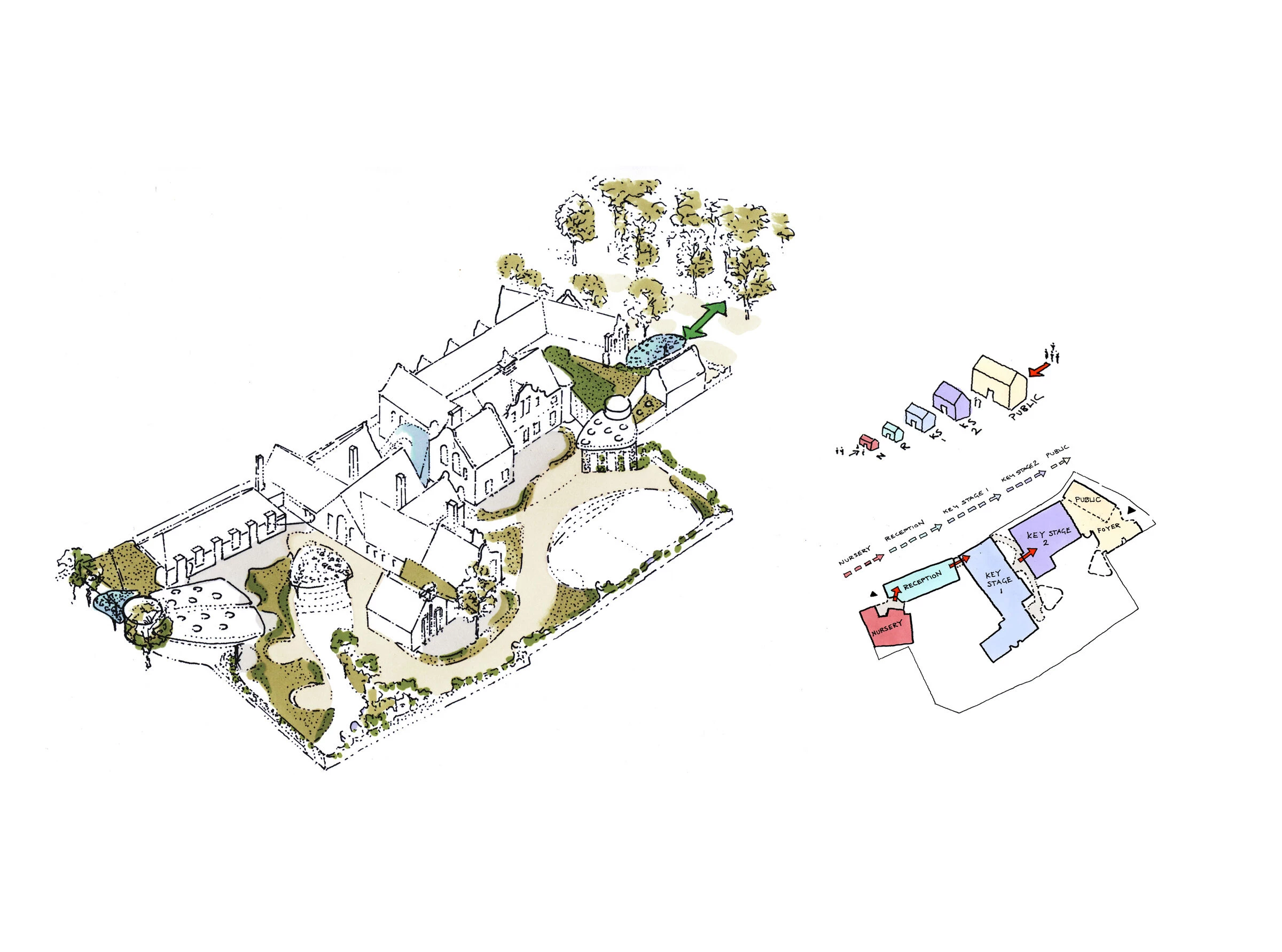 萨瑟克公园小学丨英国伦敦丨Birds Portchmouth Russum Architects-11