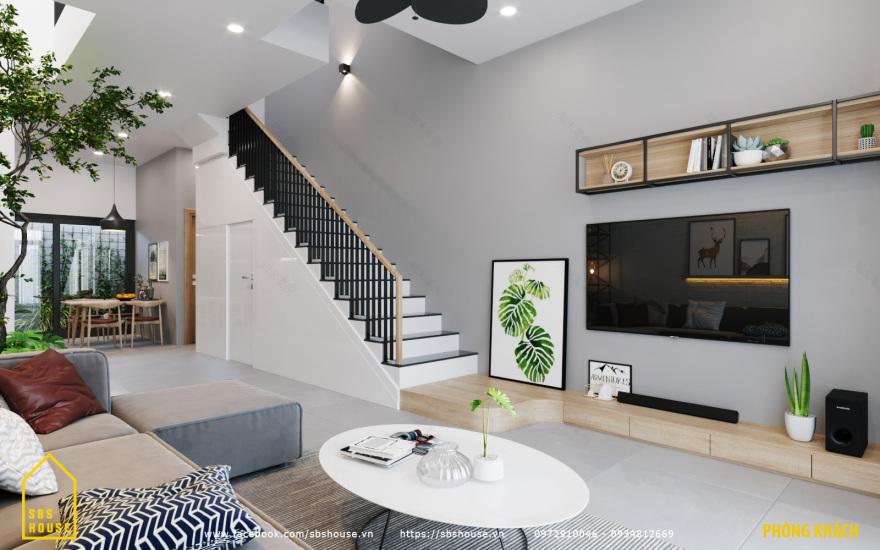 现代3层街屋丨越南丨岘港SBS HOUSE设计建设公司-12