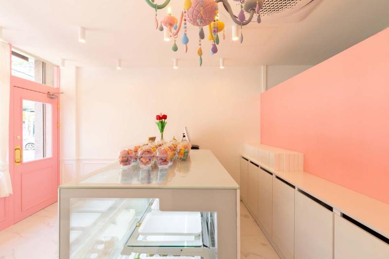 粉色氛围的 10 坪小户型装修设计-9