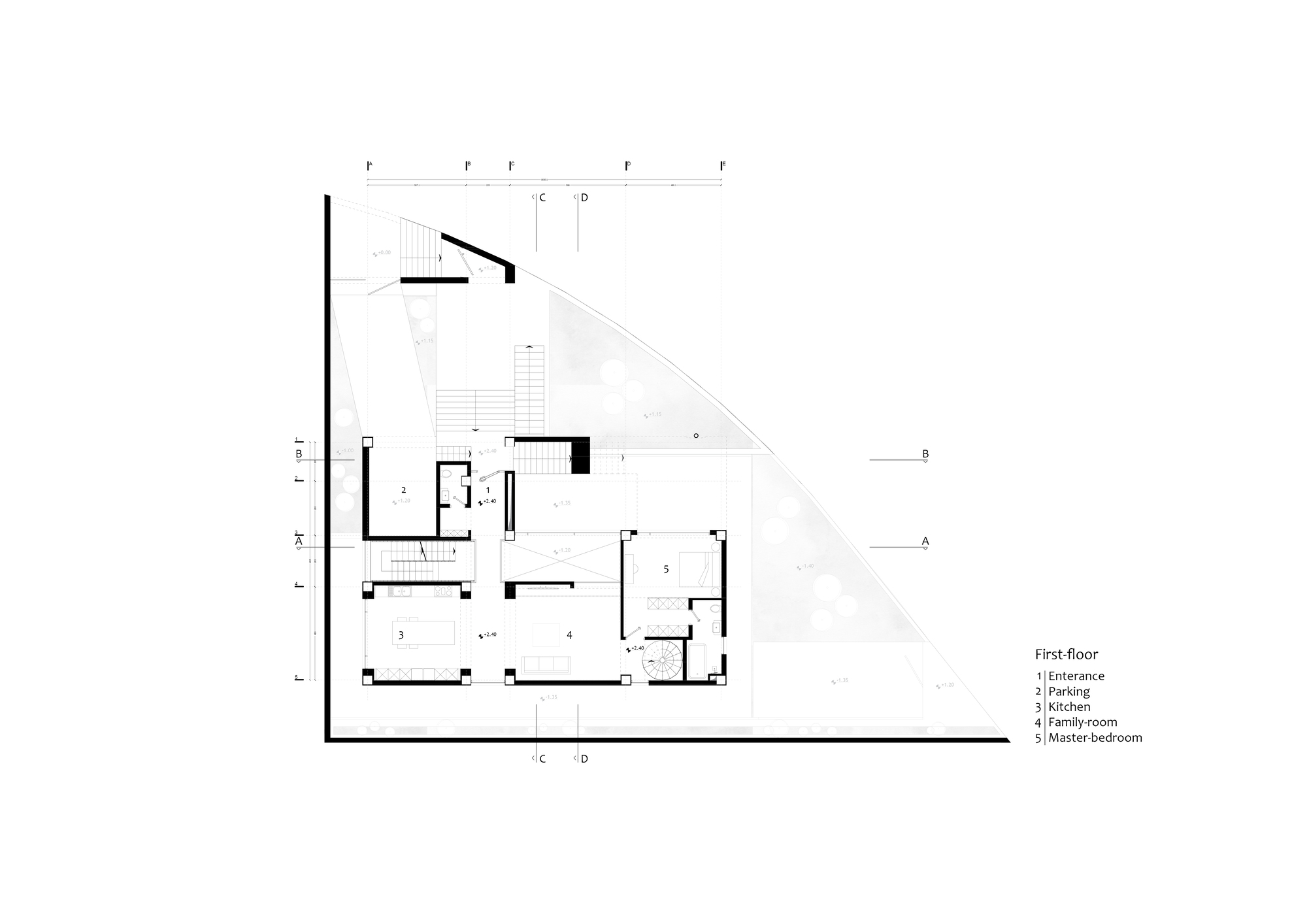 一栋半别墅丨伊朗丨WHY Architects-46