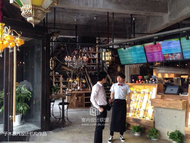 子木慕凡设计--漫咖啡太原店-4