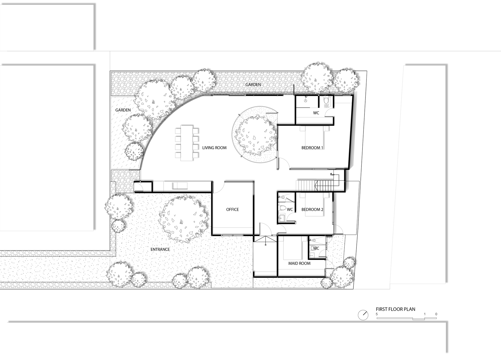 玻璃温室房丨泰国曼谷丨Unknown Surface Studio,REAL AS TECT-22