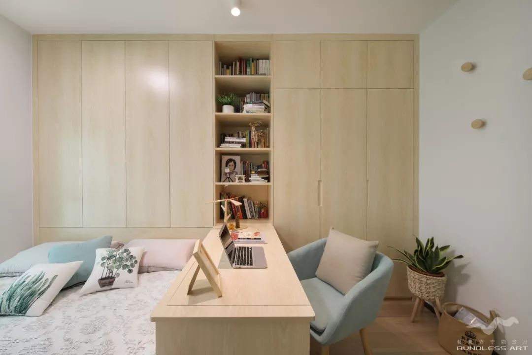 深圳福田 65 平小户型,华为女白领的绿色艺术生活-41