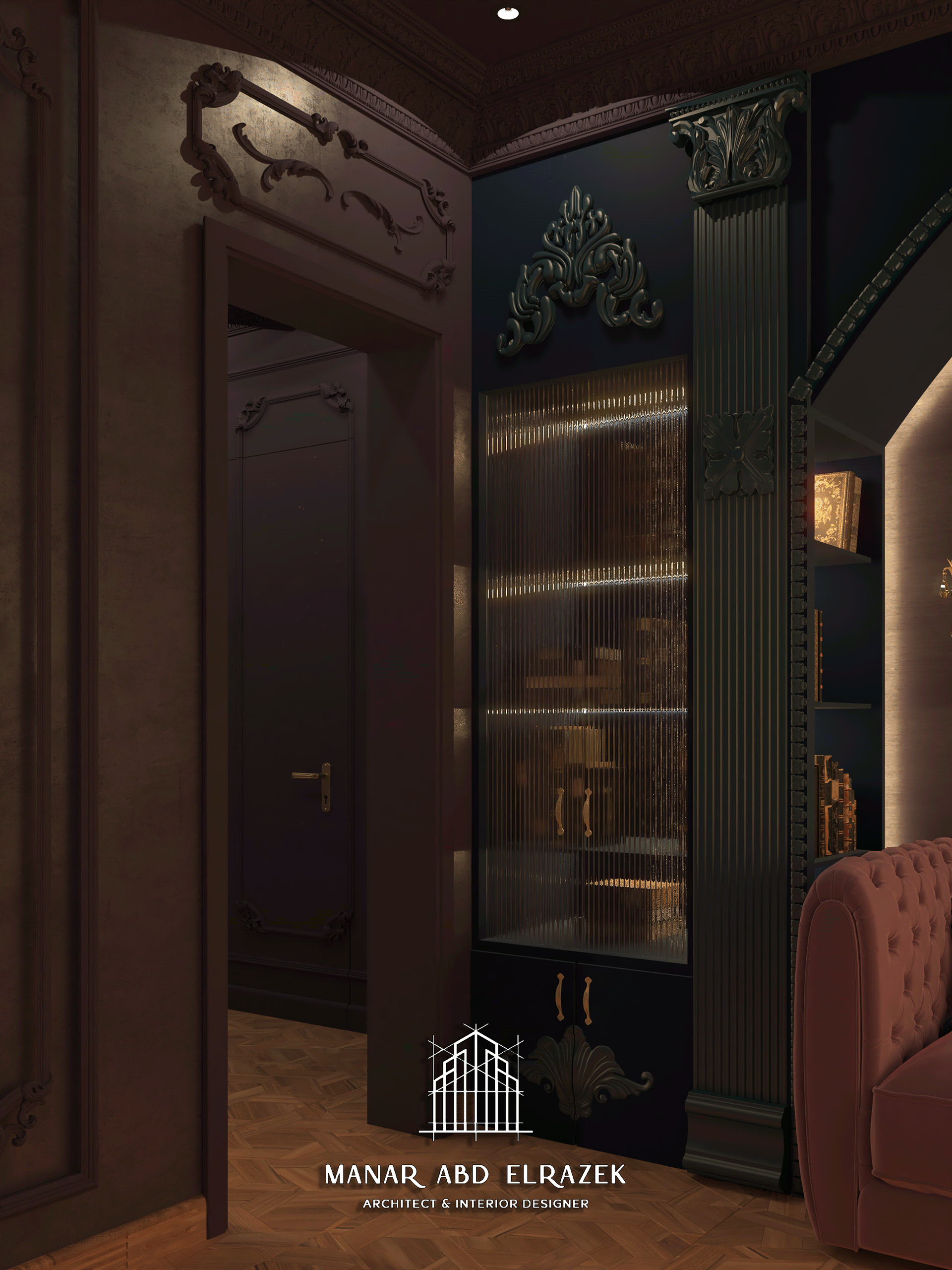 哥特女孩卧室丨卡塔尔多哈丨True Home Company-15