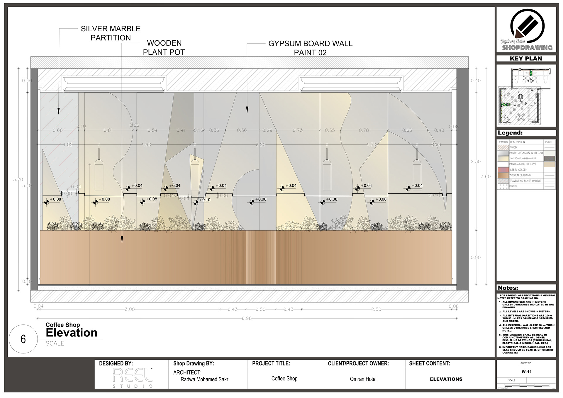 Shop Drawing For Coffe Shop-21