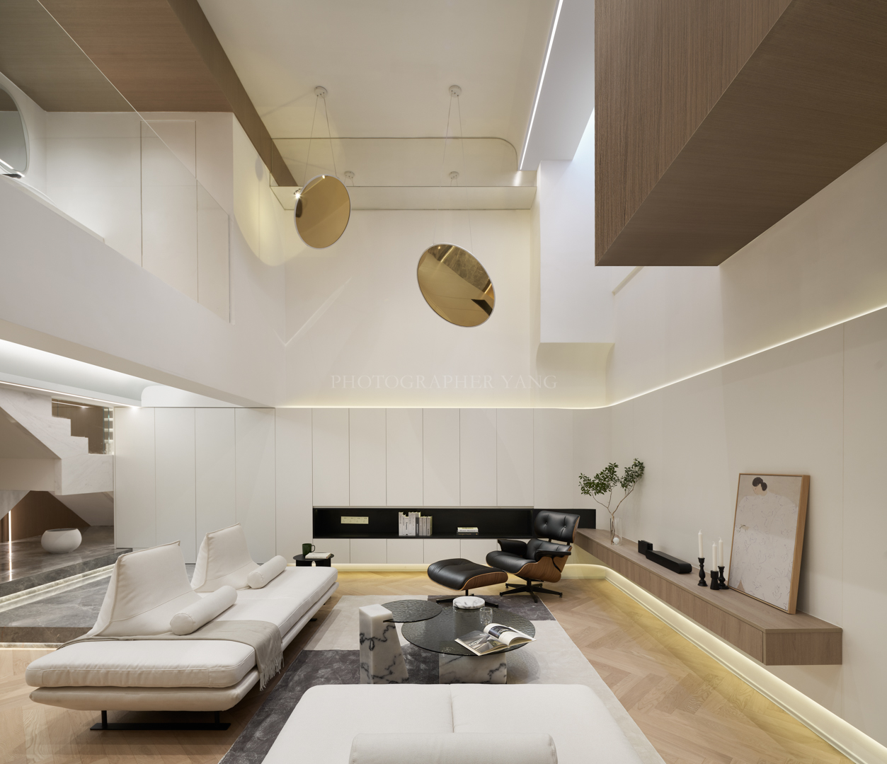 白色和木色的碰撞丨Studio X-3